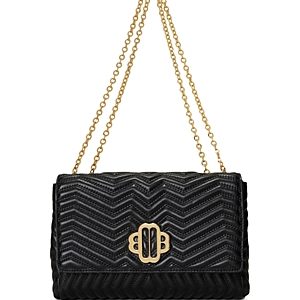 Maje Clover Quilted Leather Chain Bag- 4614895