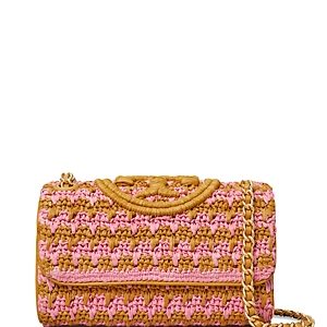 Tory Burch Small Fleming Soft Crochet Convertible Shoulder Bag- 4812634