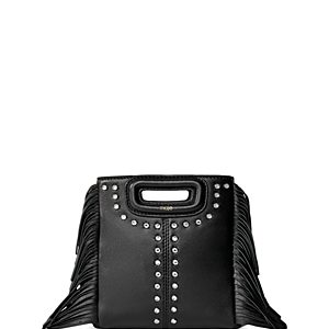 Maje M Mini Studded Leather Bag- 4795203