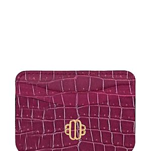 Maje Sima Embossed Leather Card Case- 4795198