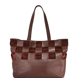 Madewell Piazza Basket Weave Leather Tote- 4807281