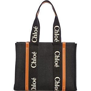 Chloe Woody Medium Canvas Tote- 4343842