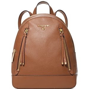 Michael Michael Kors Brooklyn Medium Leather Backpack- 4836647
