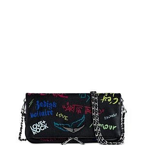 Zadig & Voltaire Rock Grained Leather Small Handbag- 4746669