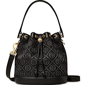 Tory Burch T Monogram Jacquard Bucket Bag- 3888697