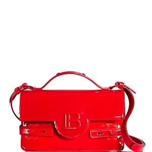 Balmain B-Buzz 24 Leather Shoulder Bag- 4793160