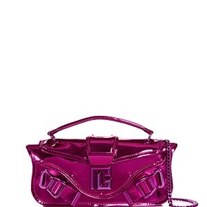Balmain Blaze Leather Crossbody Pouch- 4793157