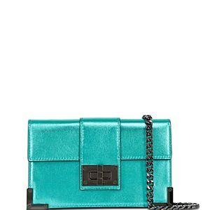 The Kooples Emily Small Metallic Convertible Clutch- 4586239