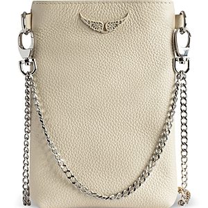 Zadig & Voltaire Rock Leather Phone Pouch- 4746684