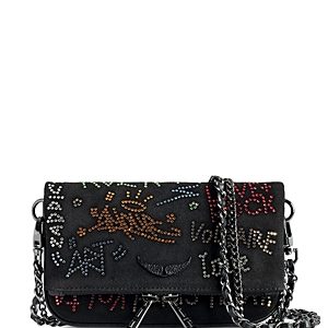 Zadig & Voltaire Rock Nano Tag Strass Bag- 4746646