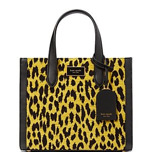 kate spade new york Manhattan Modern Leopard Small Chenille Tote- 4782915
