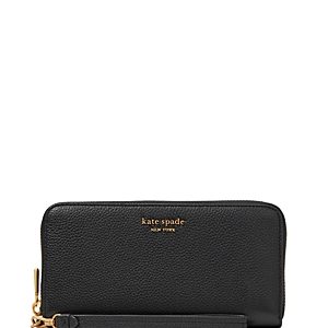 kate spade new york Ava Pebbled Leather Continental Zip Wristlet- 4782917