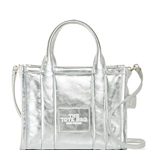 Marc Jacobs The Metallic Leather Small Tote Bag- 4841795