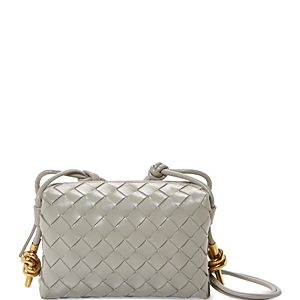 Bottega Veneta Mini Loop Intrecciato Leather Camera Bag- 4450171