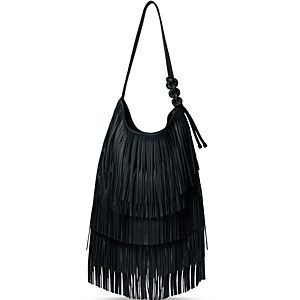 Callista Calypso Fringe Shoulder Bag- 4850316