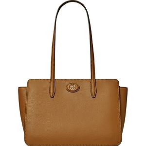 Tory Burch Robinson Small Pebbled Leather Tote- 4667852
