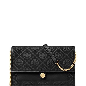 Tory Burch T Monogram Jacquard Wallet Crossbody- 4755488