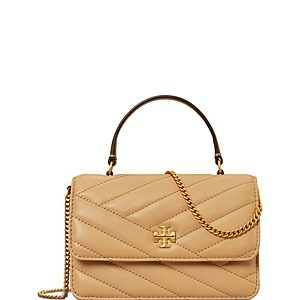 Tory Burch Kira Chevron Mini Top Handle Chain Wallet- 4851407
