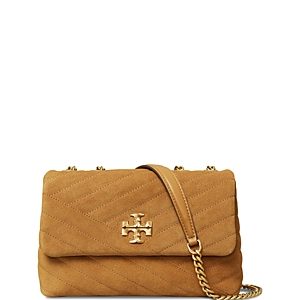 Tory Burch Kira Chevron Suede Small Convertible Shoulder Bag- 4863295