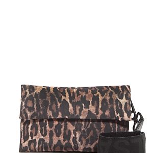 Allsaints Ezra Anita Leopard Print Nylon Crossbody- 4860121