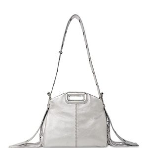 Maje Miss M Small Metallic Leather Handbag- 4795206