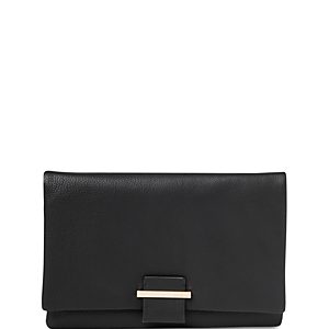 Whistles Alicia Small Leather Clutch- 4719074