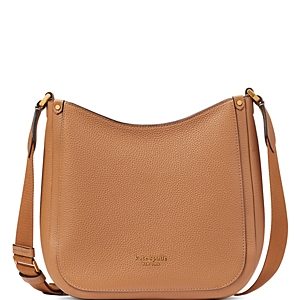 kate spade new york Roulette Medium Pebbled Leather Messenger Bag- 4782879