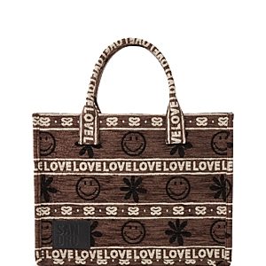 Sandro Smiley Large Velvet Tote- 4813436