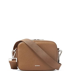 Sandro Men's Small Saffiano Leather Bag- 4794345