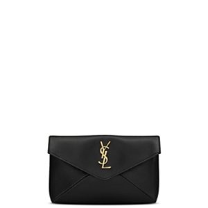 Saint Laurent Cassandre Small Envelope Pouch in Lambskin- 4926882
