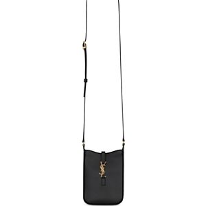 Saint Laurent Le 5 a 7 Mini Vertical in Shiny Leather- 4926910