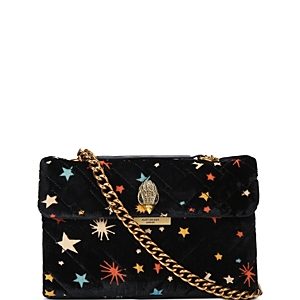Kurt Geiger London Kensington Small Velvet Handbag- 4874763