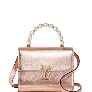 Jimmy Choo Avenue Metallic Top Handle Convertible Crossbody- 4899391