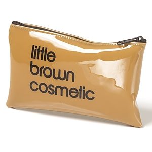Bloomingdale's Little Brown Cosmetics Case - 100% Exclusive- 120678