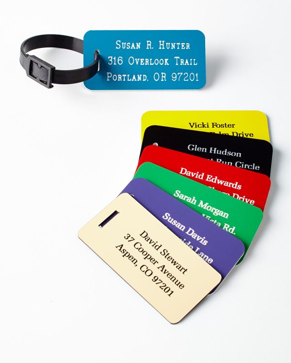 Three Small Luggage Tags- sku155501111