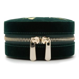 Zoe Round Travel Jewelry Case- sku182770925