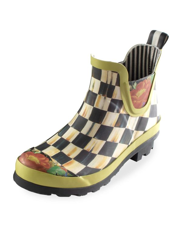 Courtly Check Chelsea Boots, Size 7- sku192980972