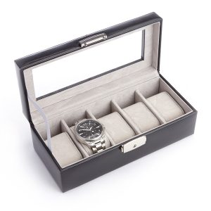 Five Slot Watch Box- sku200290206