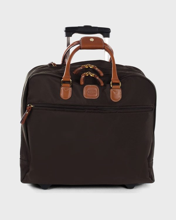 Black Rolling Pilot Case Luggage- sku164930029