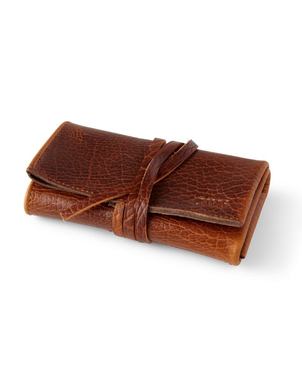 Leather Watch Roll- sku165531341