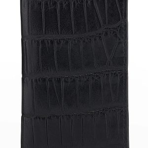 Slim Alligator Credit Card Case- sku213320155