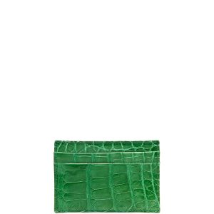 Men's Alligator Card Case- sku170100840
