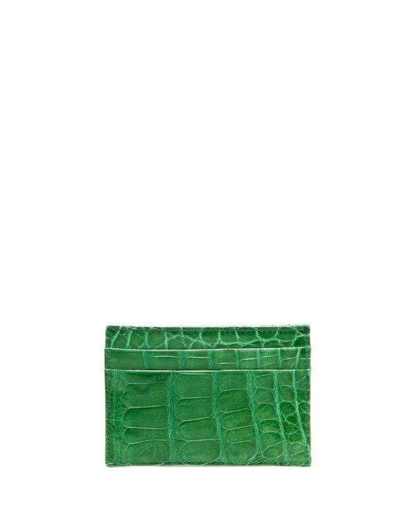 Men's Alligator Card Case- sku170100840