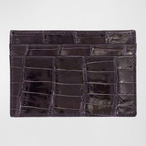 Men's Alligator Card Case- sku213661276