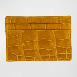 Men's Alligator Card Case- sku209374637