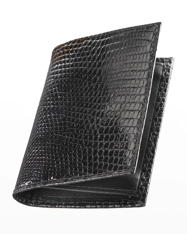 Lizard Business Card Case, Black- sku169010038