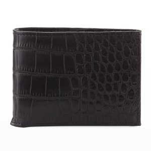 Alligator Bi-Fold Wallet- sku142990288