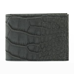 Alligator Bi-Fold Wallet- sku175410094