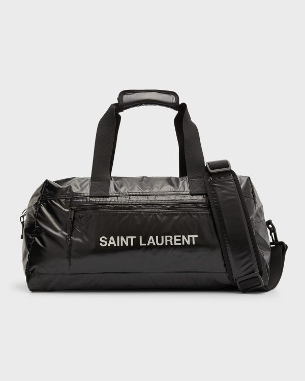 Men's YSL Sport Nylon Logo Duffel Bag- sku186740399