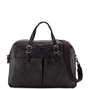 Men's Murray Leather Duffel Bag- sku188651086